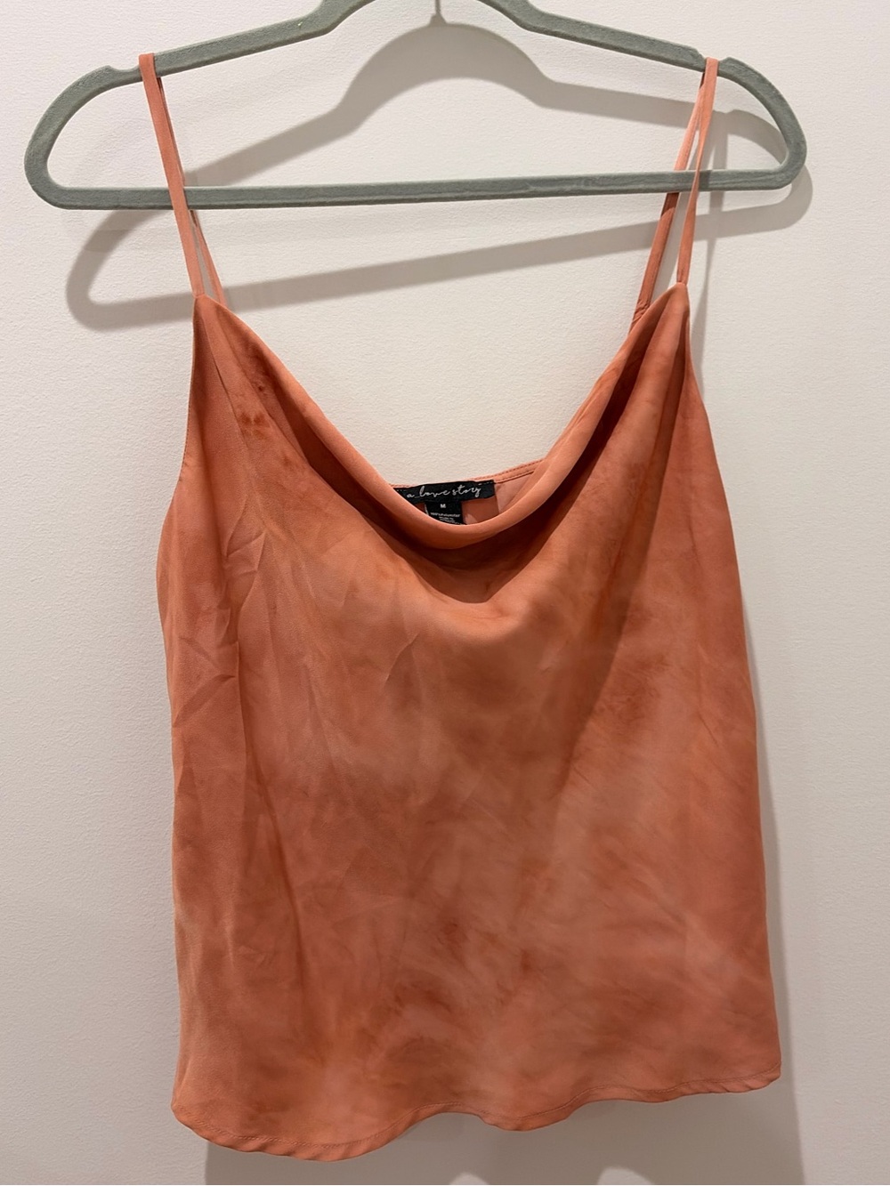 Cowl neck tank blouse
